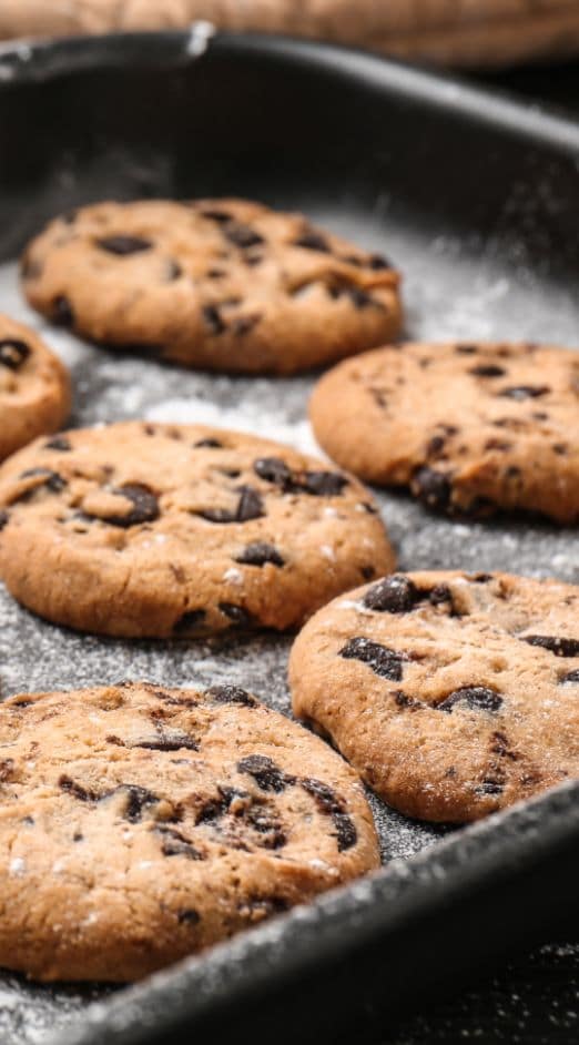 cookies aux pépites de chocolat et pâte à tartiner