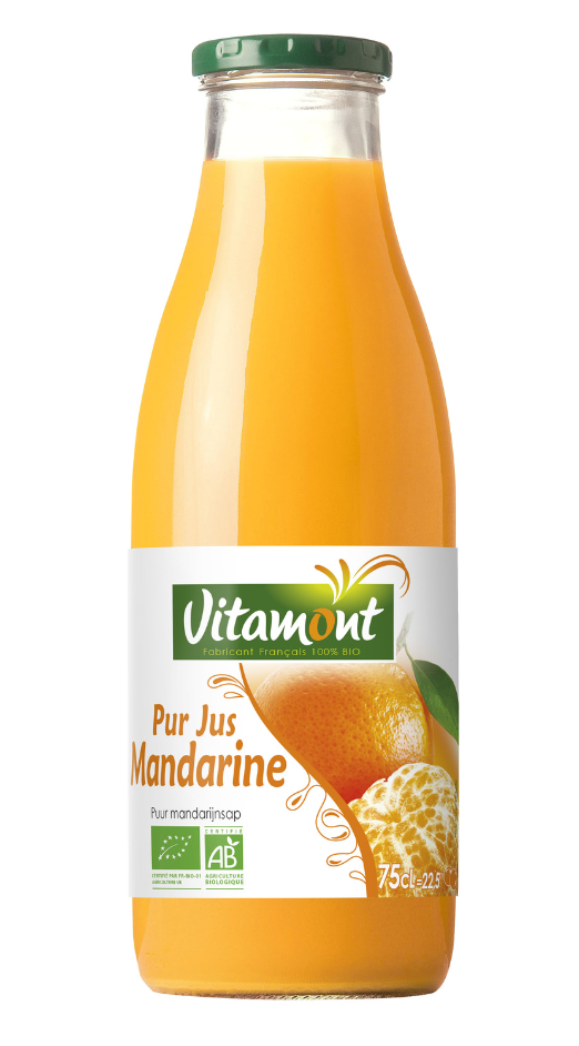 Pur jus de mandarine bio