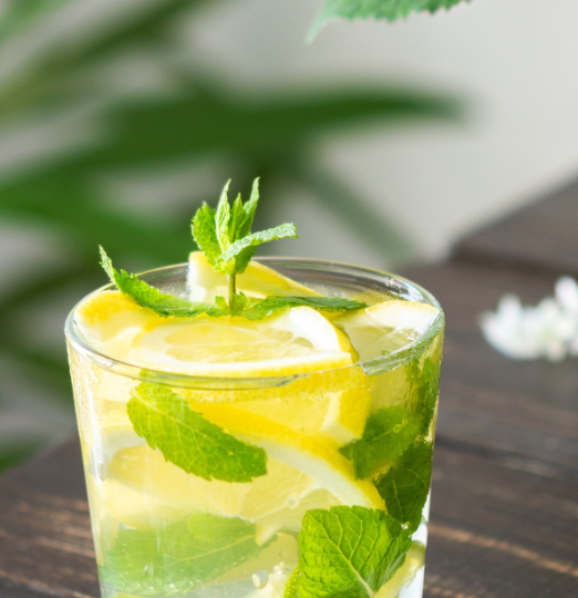 cocktail au jus de citron bio