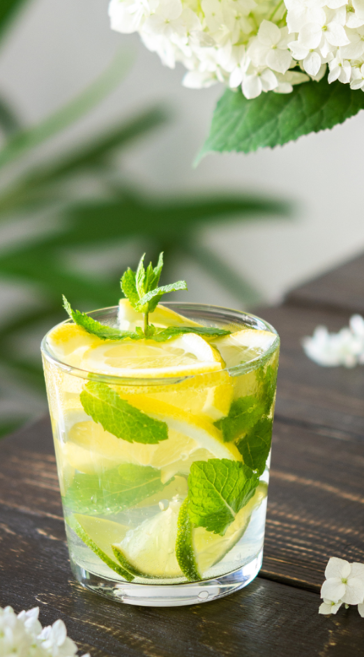 cocktail au jus de citron bio