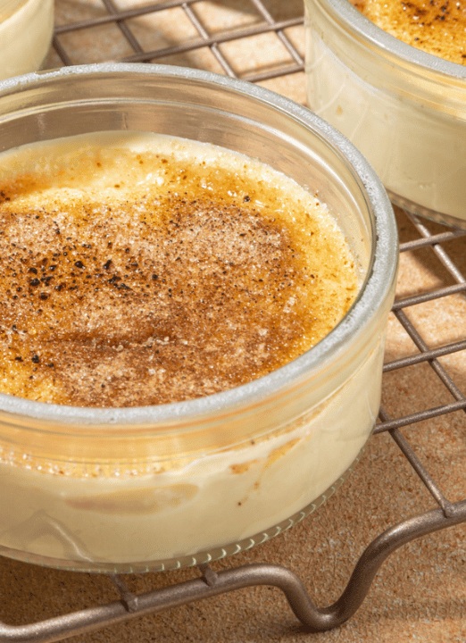 Crème brulée thé