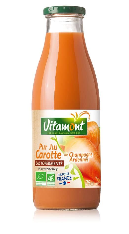Organic Lactofermented Carrot Juice