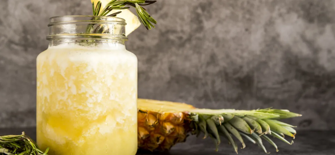 ananas ginger fizz