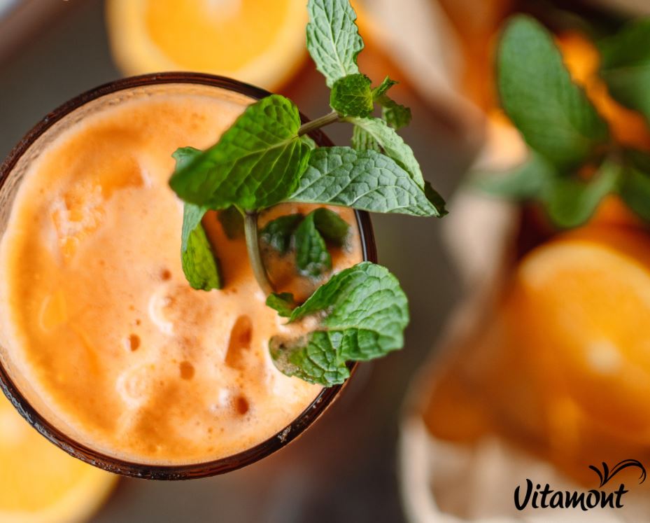 smoothie orange citron