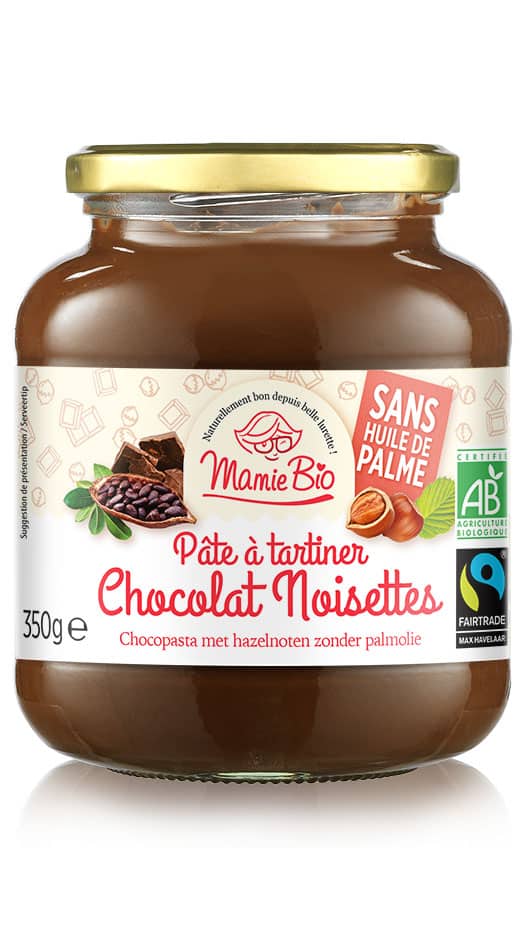 Pâte à tartiner aux noisettes et cacao maigre - Pâte à tartiner