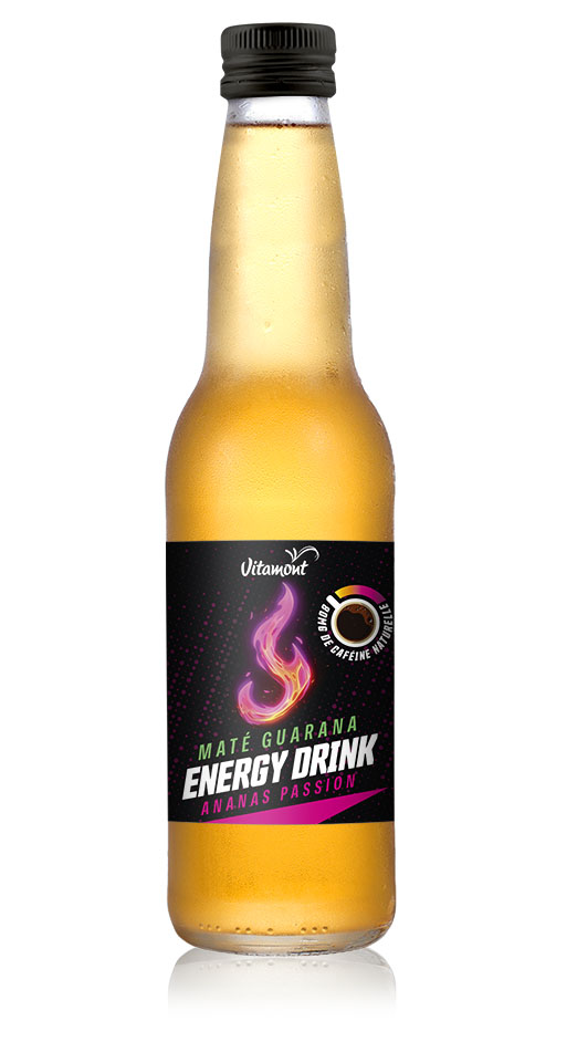Sparkling Energy Drink Pineapple Passionfruit