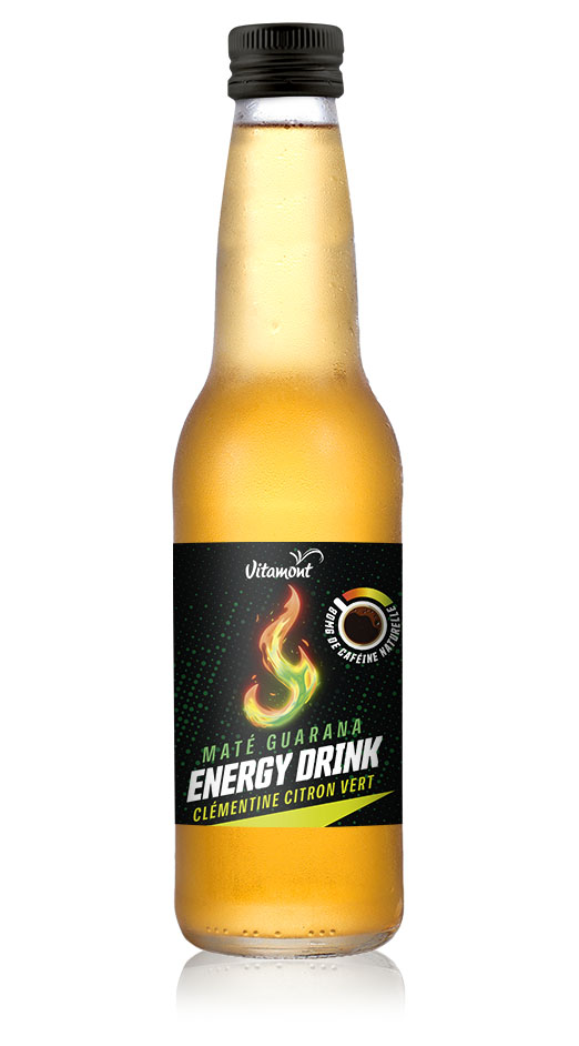 Sparkling Energy Drink Clementine Lime