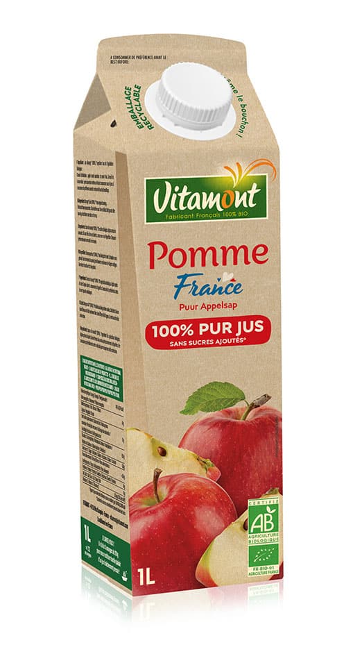 Pure Pressed Organic Apple Juice