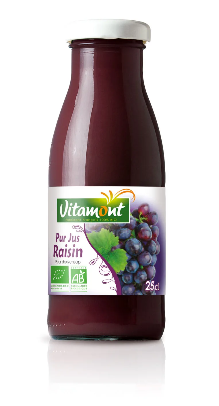 Mini pur jus de raisin bio